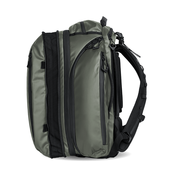 Wandrd Transit Travel 45L Backpack - Wasatch Green