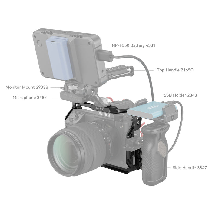 SmallRig Cage Kit for Fujifilm GFX100 II 4201
