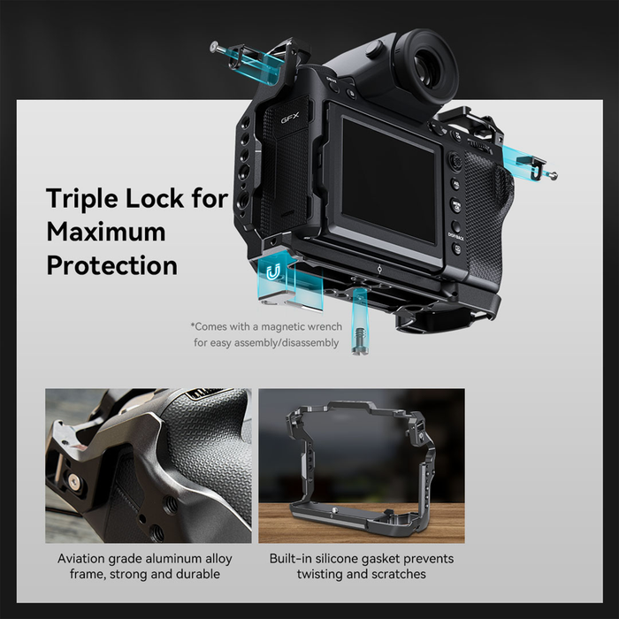 SmallRig Cage Kit for Fujifilm GFX100 II 4201