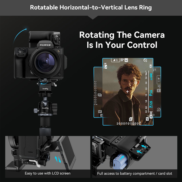 SmallRig Cage Kit for Fujifilm GFX100 II 4201