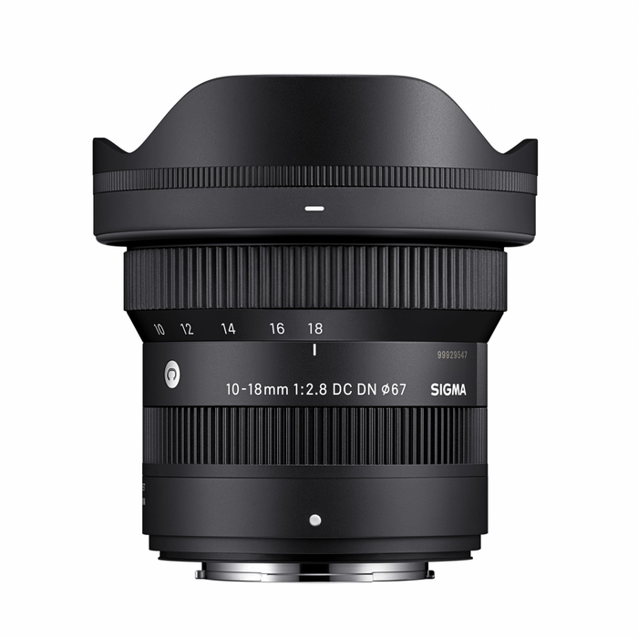 Sigma 10-18mm f/2.8 DC DN Contemporary Lens - Fujifilm X Mount