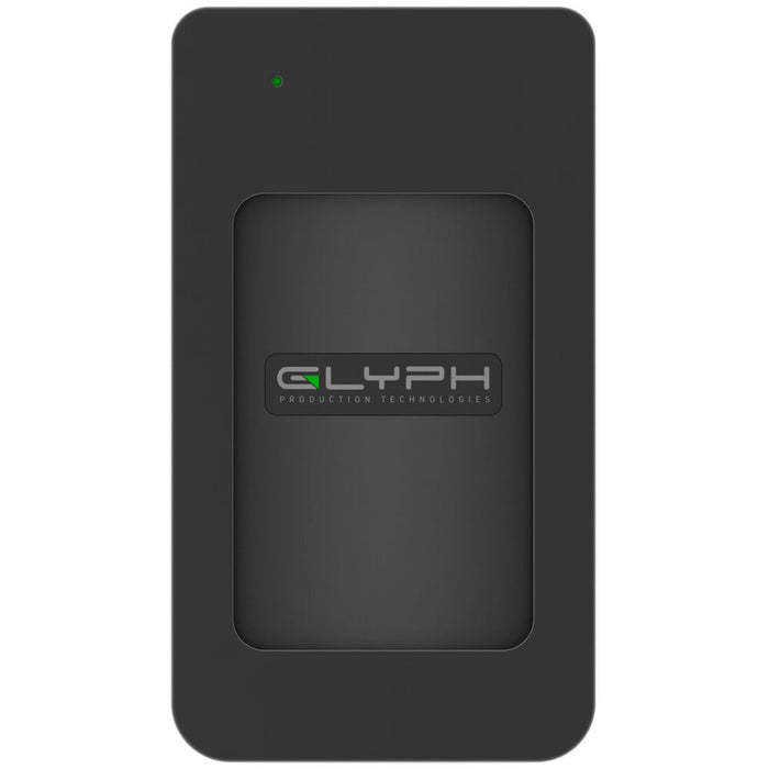 Glyph Technologies Atom RAID 8TB USB-C 3.1 Gen 2 Portable Rugged External SSD (2 x 4TB) - Black