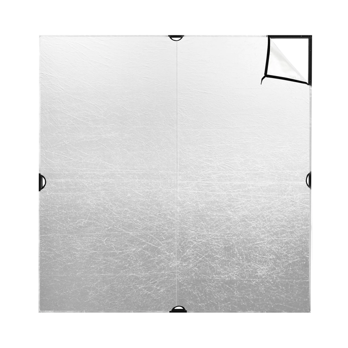 Westcott 1776 Scrim Jim Cine Silver/White Bounce Fabric, 6 x 6'