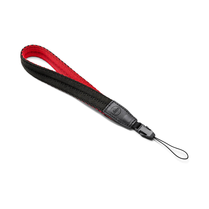Leica SOFORT Wrist Strap - Black & Red