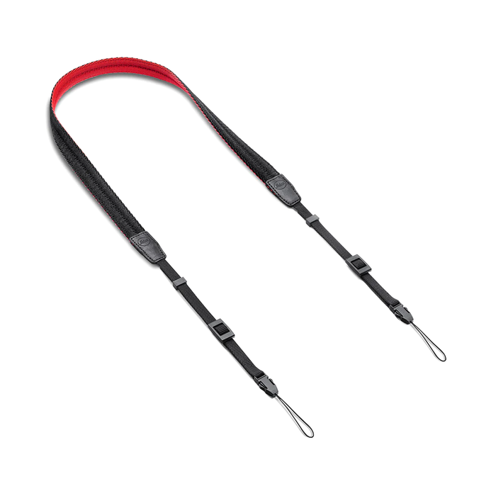 Leica SOFORT Carrying Strap - Black & Red