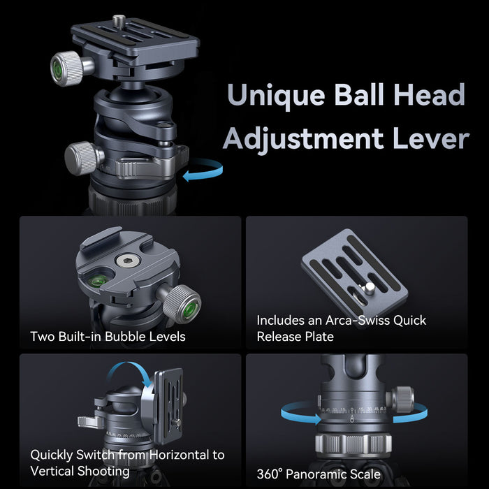 SmallRig AP-02 Lightweight Travel Tripod 4222