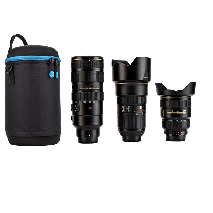 Tenba Soft Molded EVA Lens Capsule with Extra Padding, 9 x 4.8" - Black