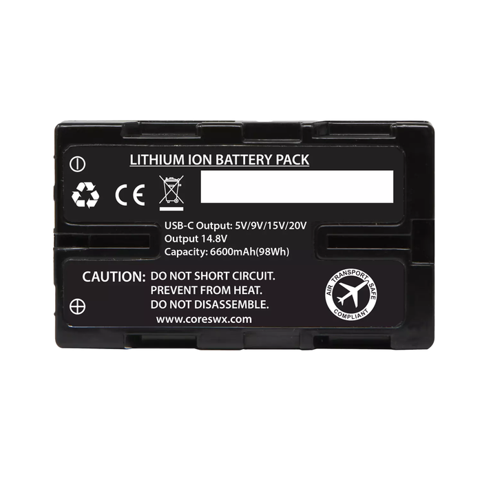 Core SWX NANO-U98X BP-U-Type Battery for Select Sony Video Cameras