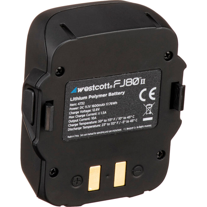 Westcott FJ80 II Lithium Polymer Battery for FJ80 II Speedlights