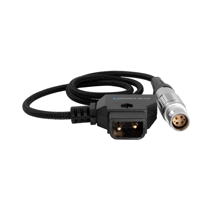 Kondor Blue D-Tap to LEMO 6-Pin Power Cable for RED RAPTOR DSMC2/DSMC3 & KOMODO X, 20" - Raven Black