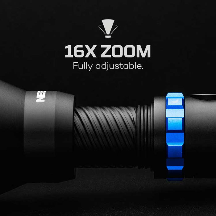 Nebo Luxtreme MZ60 Blueline 2-in-1 Spotlight and Flashlight