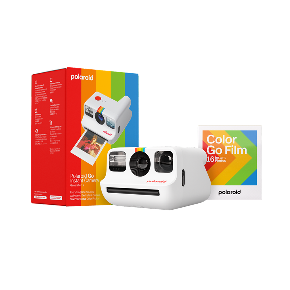 Polaroid Go Generation 2 Everything Box - White — Glazer's Camera