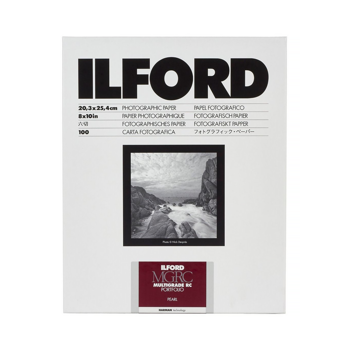 Ilford Multigrade V RC Portfolio Paper, Pearl, 8 x 10" - 25 Sheets