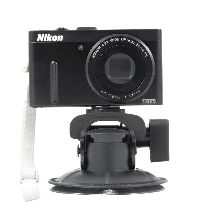 Delkin Devices Fat Gecko Stealth Single Suction Cup Camera Mount