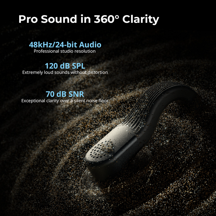 SmallRig S70 Ultra Thin Invisible Wireless Microphone for Phone & Camera (2+2) 5715
