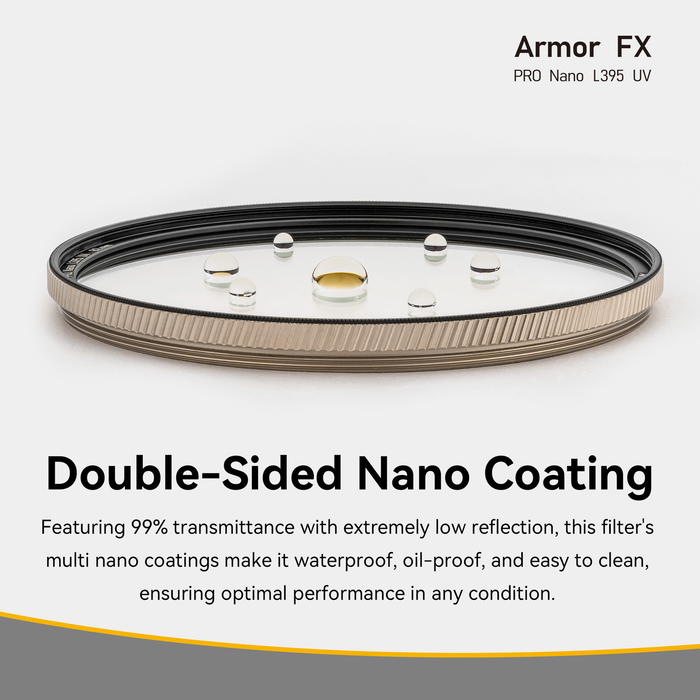 NiSi 40.5mm Armor FX PRO Nano L395 UV Protection Filter