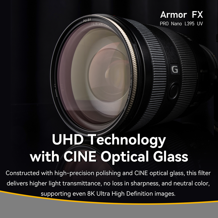 NiSi 46mm Armor FX PRO Nano L395 UV Protection Filter