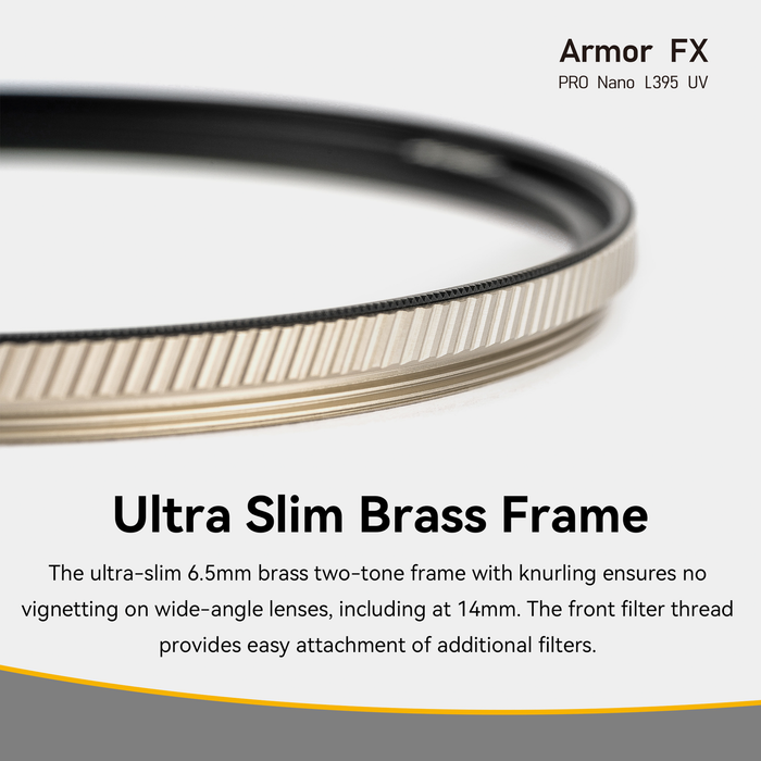 NiSi 40.5mm Armor FX PRO Nano L395 UV Protection Filter