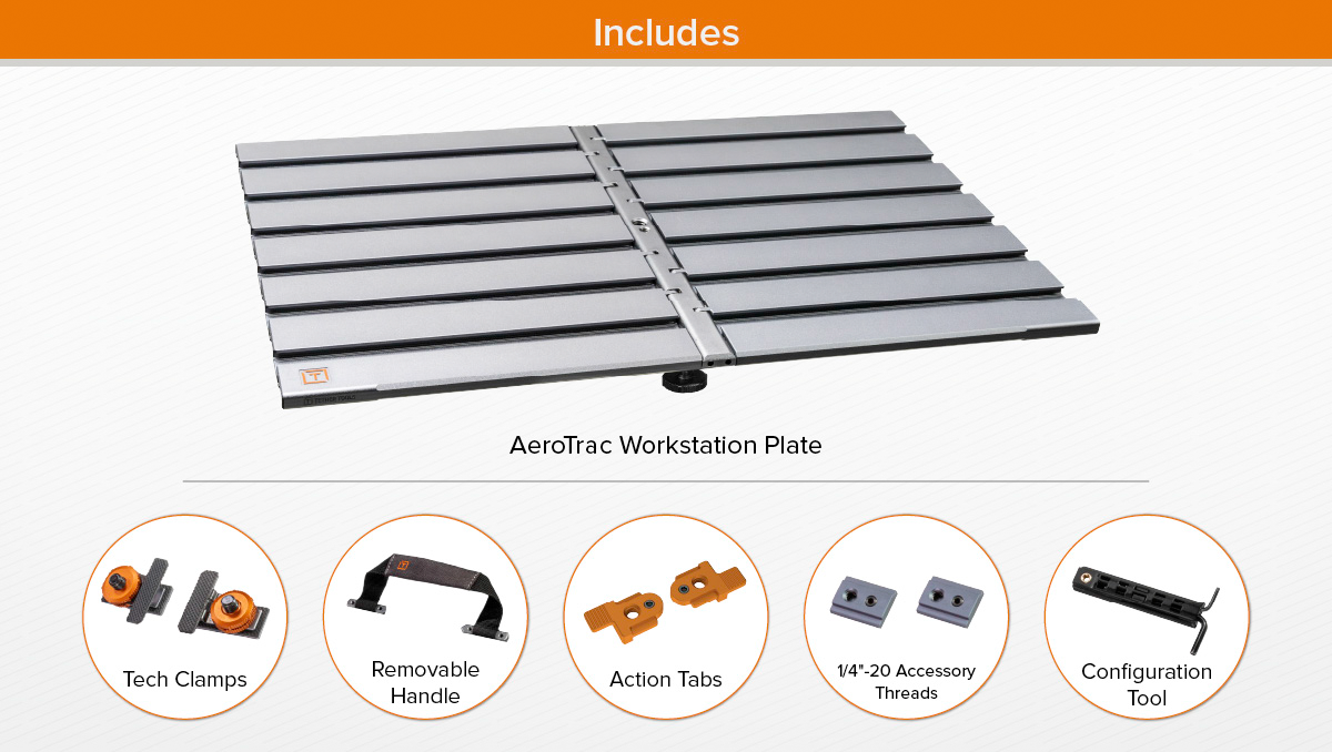 TetherTools AeroTrac Workstation System