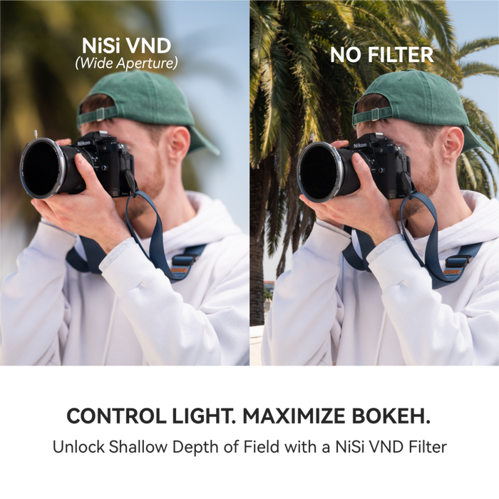 NiSi 77mm SWIFT True Color ND-VARIO Pro Nano 1-5 Stops Variable Neutral Density Filter