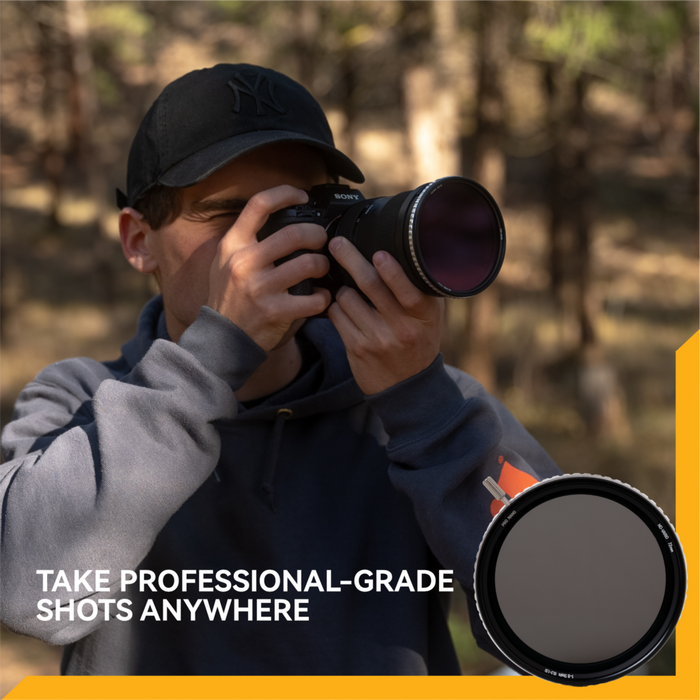 NiSi 77mm SWIFT True Color ND-VARIO Pro Nano 1-5 Stops Variable Neutral Density Filter