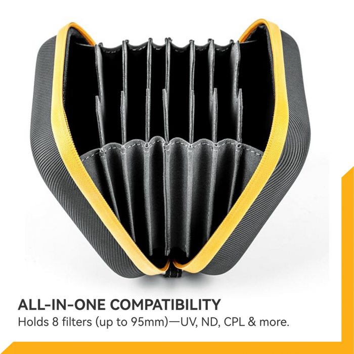 NiSi Caddy II Circular Filter Pouch for 8 Filters (Holds 8x up to 95mm)