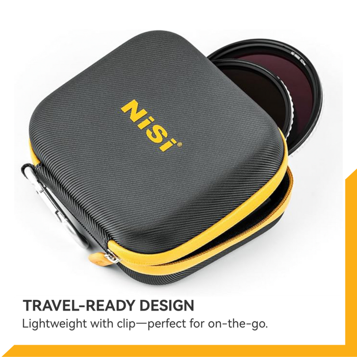 NiSi Caddy II Circular Filter Pouch for 8 Filters (Holds 8x up to 95mm)