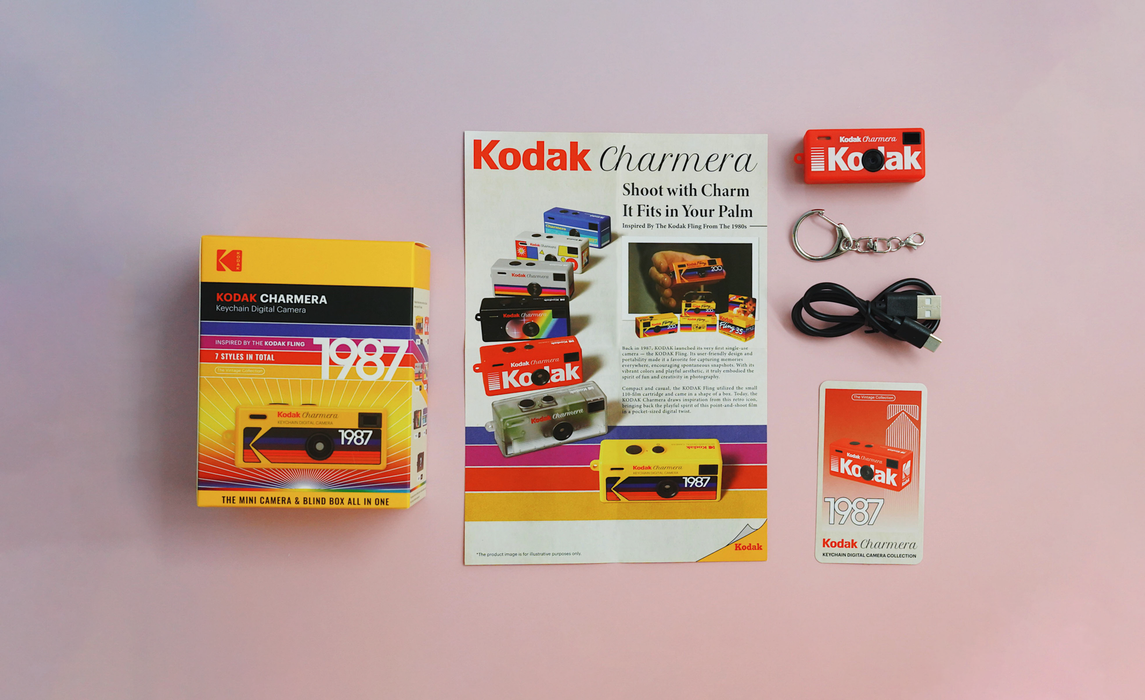 Kodak Charmera Keychain Digital Camera — Glazer's Camera