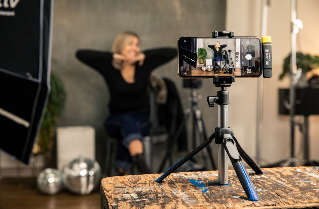 Benro BK15 Mini Tripod & Selfie Stick with Remote for Smartphones