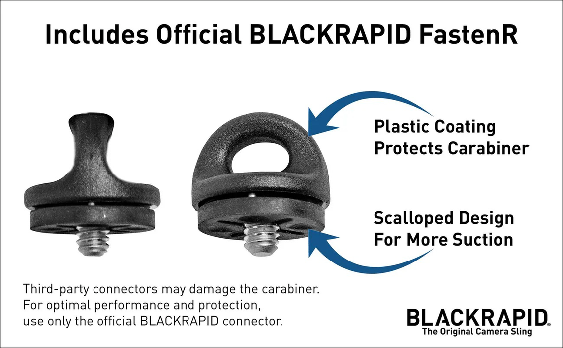 BlackRapid Double X Slim eXtra Comfort Double Camera Sling - Black