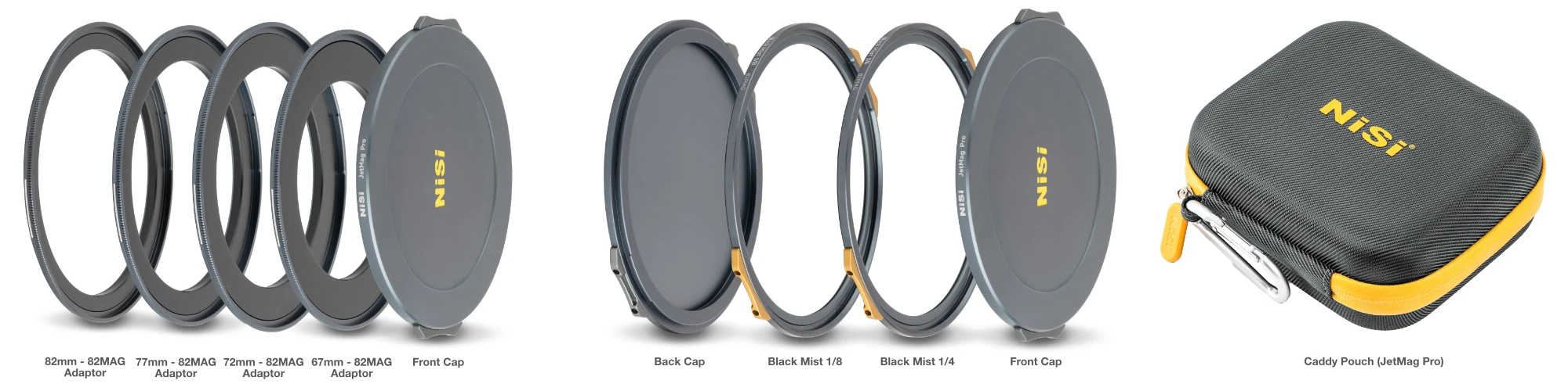 NiSi JetMag Pro 82MAG Black Mist Magnetic Filter Kit