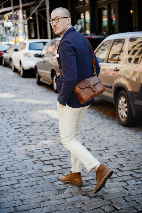 ONA Bowery II Messenger Bag, Leather - Antique Cognac