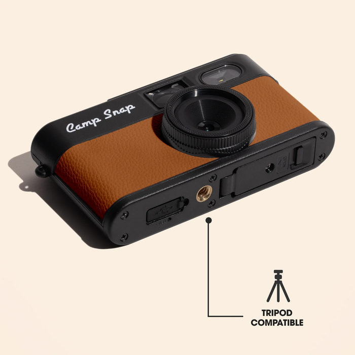 Camp Snap 2 Screen-Free Digital Camera - Chestnut Brown