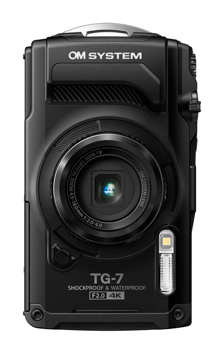 OM System Tough TG-7 Camera - Black OM System Tough TG-7 Camera - Black