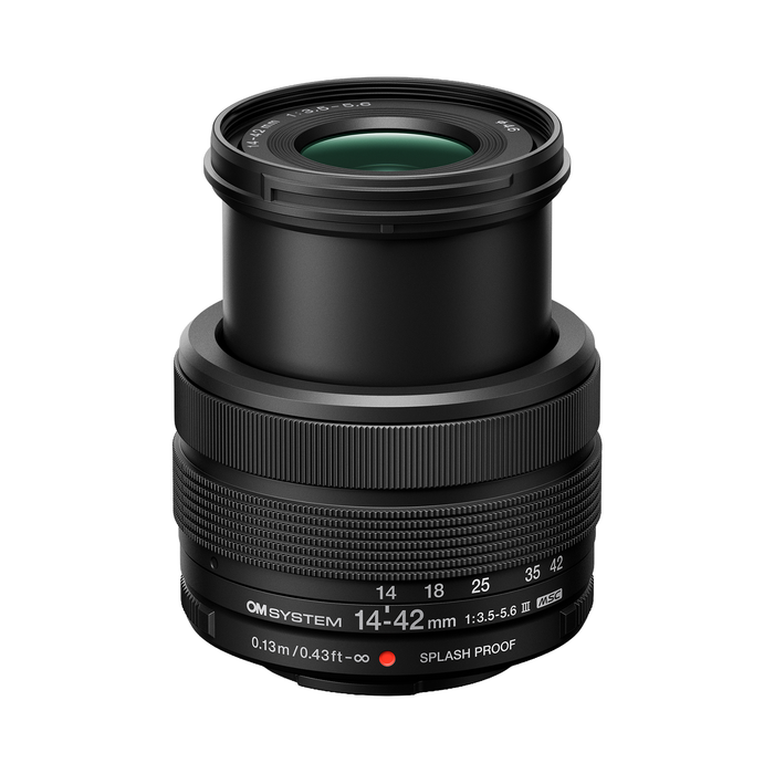 OM System PEN Camera with M.Zuiko 14-42mm f/3.5-5.6 III Lens - Black