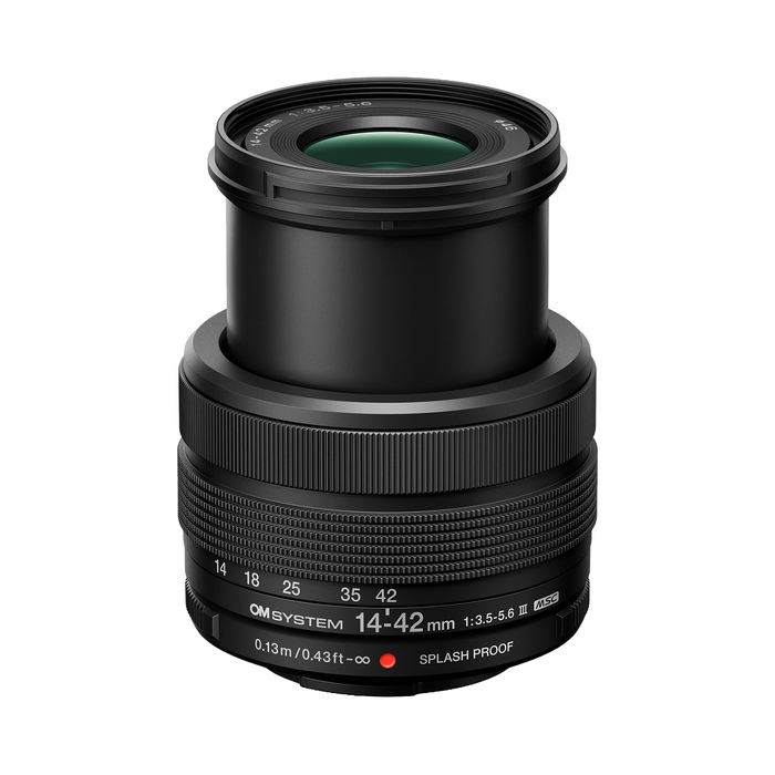 OM System PEN Camera with M.Zuiko 14-42mm f/3.5-5.6 III Lens - Black
