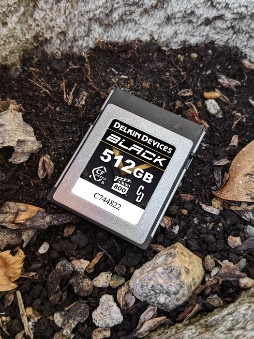 Delkin Devices 512GB BLACK CFexpress Type B 4.0 VPG800 Memory Card