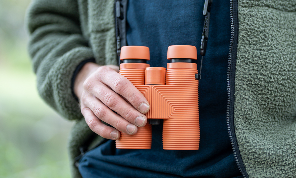 Nocs Provisions Pro Issue 10x42 Binoculars - Carnelian Orange