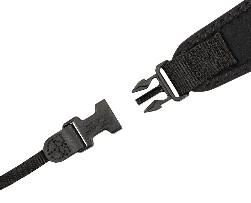 OP/TECH USA Classic Strap with 3/8" Connector, 25-51" - Black