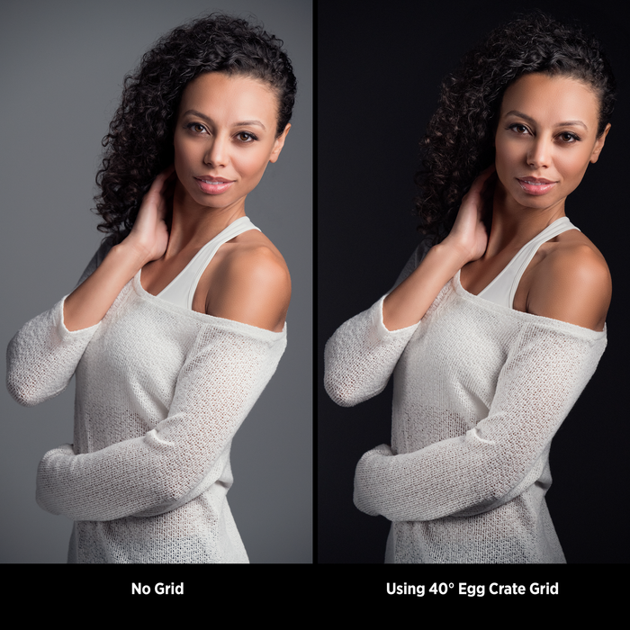 Westcott 40° Egg Crate Grid for ClickBox 1x3' Strip Softbox