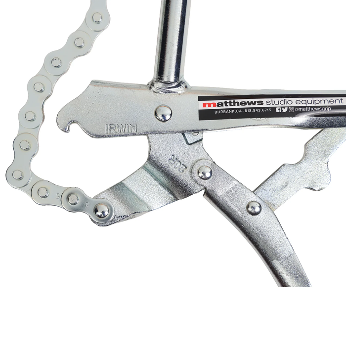 Matthews Chain Vice Grip with two 5/8" Pins