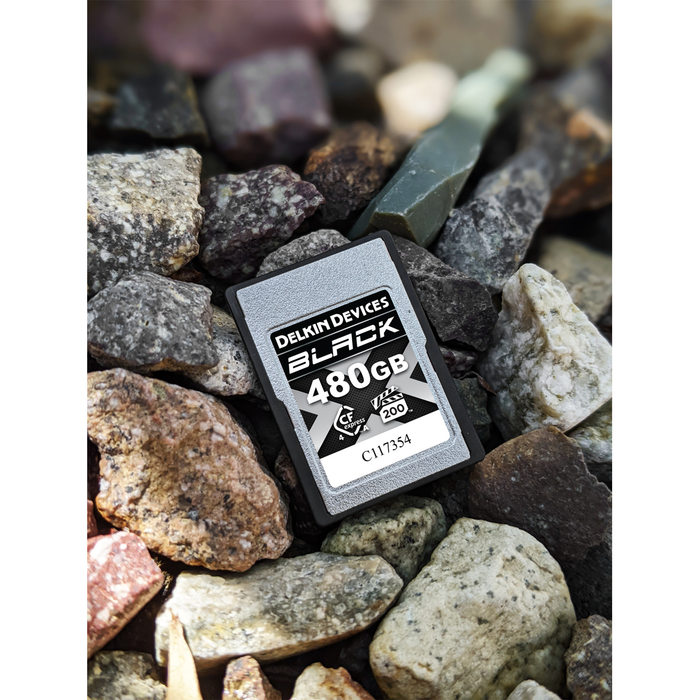 Delkin Devices 480GB BLACK CFexpress Type A 4.0 VPG200 Memory Card