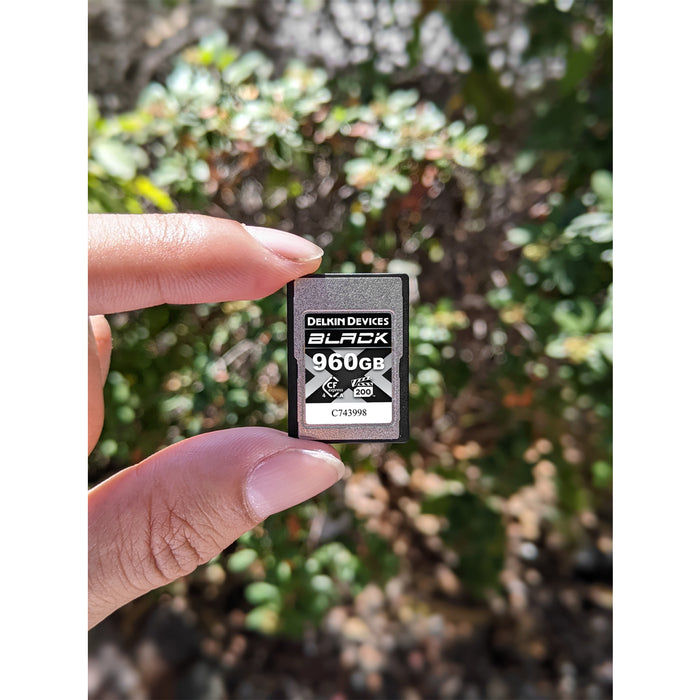 Delkin Devices 960GB BLACK CFexpress Type A 4.0 VPG200 Memory Card