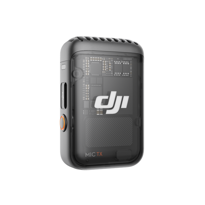 DJI Mic 2 Transmitter - Shadow Black — Glazer's Camera DJI Mic 2 Transmitter - Shadow Black — Glazer's Camera