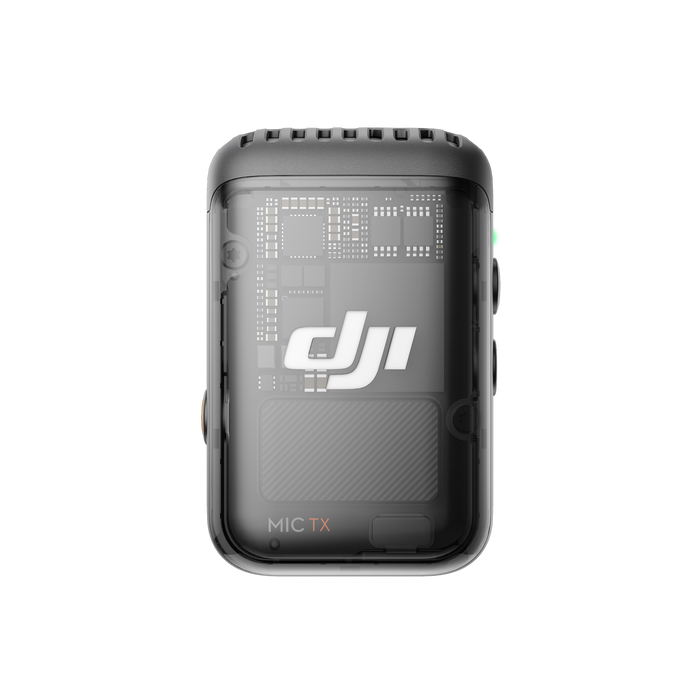 DJI Mic 2 Transmitter - Shadow Black — Glazer's Camera DJI Mic 2 Transmitter - Shadow Black — Glazer's Camera