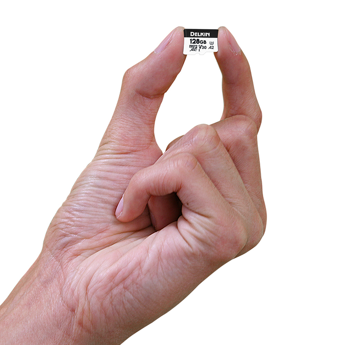 Delkin Devices 128GB HYPERSPEED microSD UHS-I (A2) Memory Card with microSD Adapter