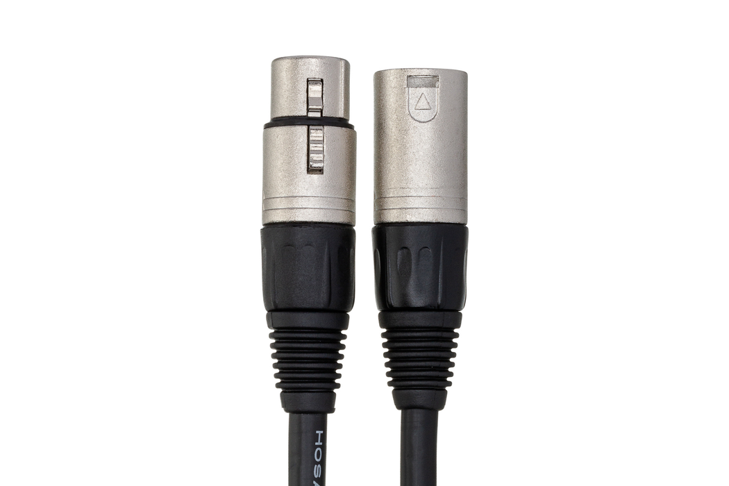 Hosa Technology DMX512 XLR 5-Pin Male to XLR 5-Pin Female DMX Cable, 25'