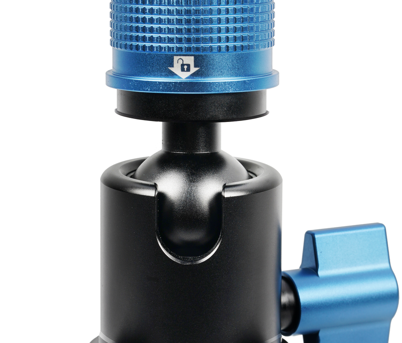 Sirui P-424FS 4-Section Carbon Fiber Monopod with VA-5X Fluid Head