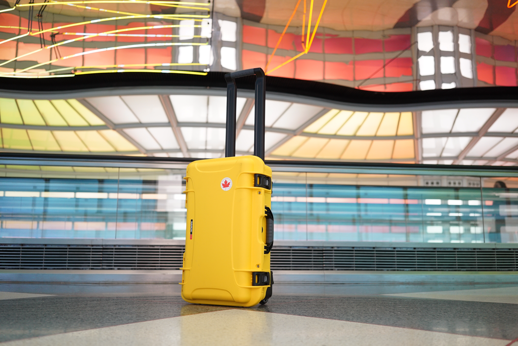 Nanuk 935 Wheeled Pro Photo Kit Protective Case with Padded Dividers & Lid Organizer - Yellow