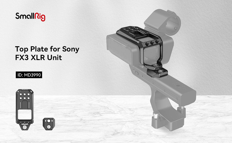 SmallRig Top Plate for Sony FX30 & FX3 XLR Unit